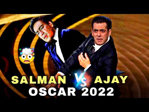 Bollywood Inspired From Oscar 2022 ft. Salman Khan And Ajay Devgn 😑🤣 #shorts #oscar2022