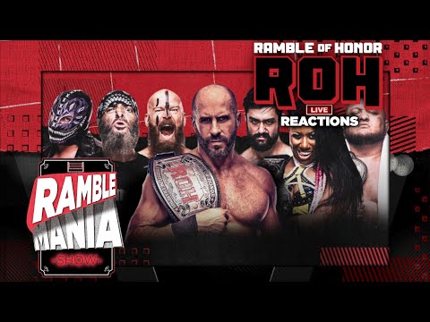 Ramble Of Honor (8/29/24) ROH! Wrestling Live Reactions