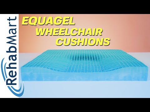 Equagel Wheelchair Cushion for Comfort, Stability, and Skin Protection