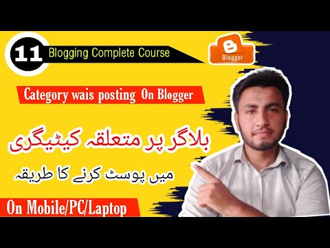 How to Publish Category Wisa Post On Blogger. Category posting on blogger. category wisa post.