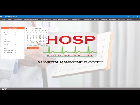 Hospital Management Source Code