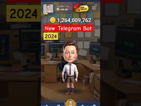 telegram new bot 2024 ! new mining app ! new mobile mining #mining ! Elon Musk mining update