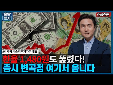 환율 1,480원도 뚫렸다! / 증시 변곡점 여기서 옵니다 / 긴급진단 / 한국경제TV