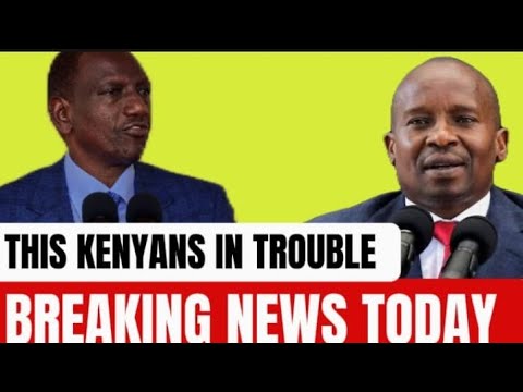 BREAKING NEWS: WILLIAM RUTO ISSUES A NEW DIRECTIVE IMMEDIATELY AFTER KINDIKI'S SWEARING IN