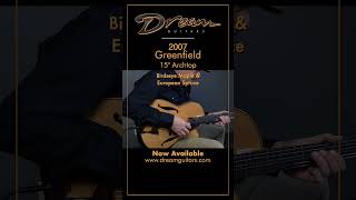 Dream Guitars - 2007 Greenfield 15" Archtop, Bigleaf Maple/Euro Spruce #archtopguitar #guitardemo