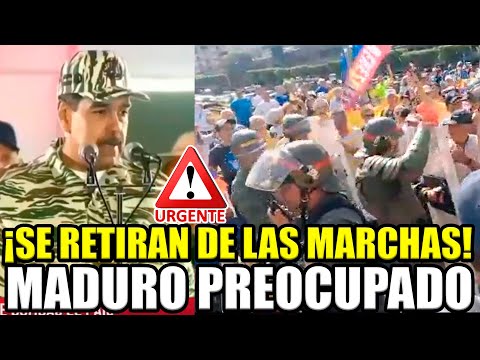 🚨URGENTE MILITARES SE RETIRAN ANTE MOVILIZACIONES EN VENEZUELA Y MADURO TIEMBLA | BREAK POINT