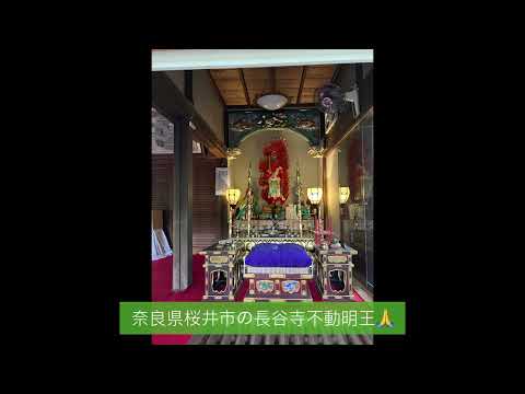 奈良県桜井市の長谷寺不動明王🙏