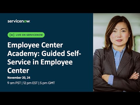 Employee Center Academy: Guided Self-Service in Employee Center