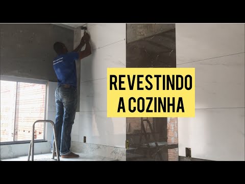 #117 - CONSTRUINDO A PRÓPRIA CASA - Revestindo a cozinha - Parte 01