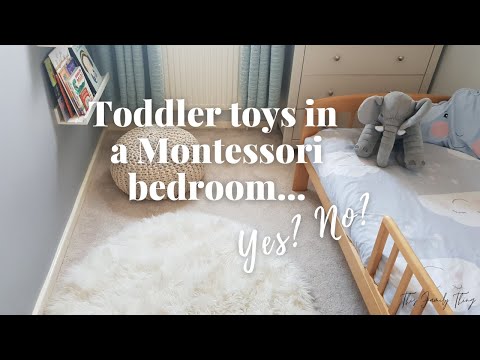 Montessori Toddler Bedroom Tour | My Do's and Dont's | Toddler Toys In The Bedroom