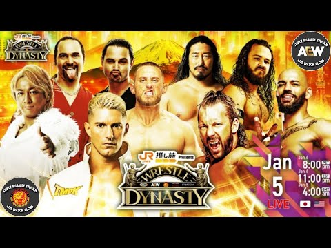 Simply Reliable Studios Presents: NJPW/AEW/ROH/CMLL Wrestle Dynasty Watch Along