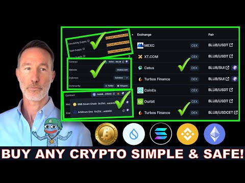 HOW TO BUY ANY CRYPTO, ANYWHERE AT ANY TIME. DEX'S, WALLETS & BLUBS.