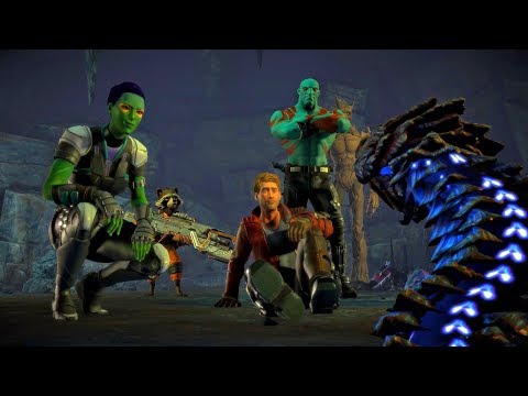 Peter Quill Meets Alien Worm Bowie (Guardians of the Galaxy | Telltale Games)