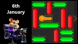 6th January, Hamster Kombat Puzzle Game Today