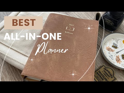 Unboxing the 2024 Midori Hibino Planner:  24/7 Productivity and Timeless Elegance!