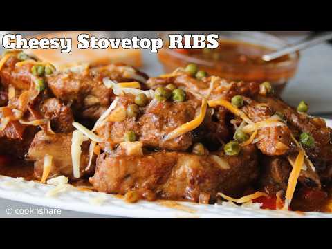 Creamy Cheesy Ribs in Minutes! Quick & Delicious Recipe!