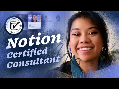 Notion Certified Consultant in 1 Year: How I turned my passion for graphic design into a new career