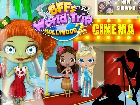 BFF World Trip Hollywood 2 - Hollywood Make Over - Android Gameplay by TutoTOONS