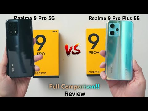 Realme 9 Pro 5G Vs Realme 9 Pro Plus 5G Comparison!! Camera test, Pubg Test | Price in India Launch