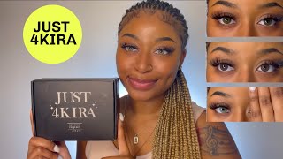 ✨AFFORDABLE COLORED CONTACTS✨ | MOST NATURAL LOOKING (on brown eyes) JUST4KIRA