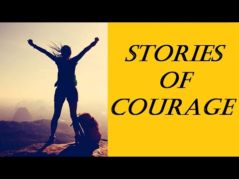 Learn English Through Story : Stories of Courage  (level 3)