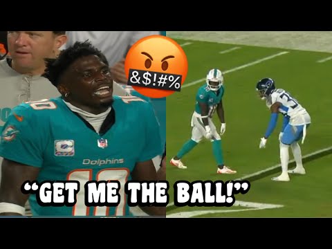 Tyreek Hill ‘PISSED OFF’ Vs L’Jarius Sneed 🤬😳 Dolphins Vs Titans 2024 highlights