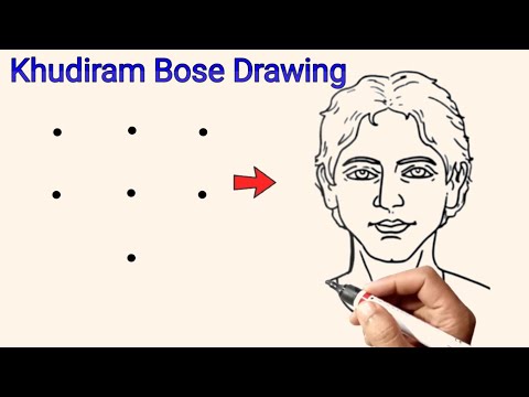 How To Draw Khudiram Bose Easy Step By Step For Beginners | Easy drawing of khudiram bose