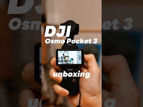 DJI Osmo Pocket 3 unboxing #osmopocket #dji    #unboxing