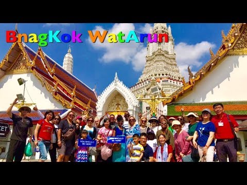 Bangkok Wat Arun【VLOG】🌺【家族で旅行】Trip 2019.5.20