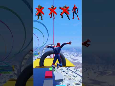 The Incredibles Challenge Ep279 #spiderman #ironman #batman #gta5