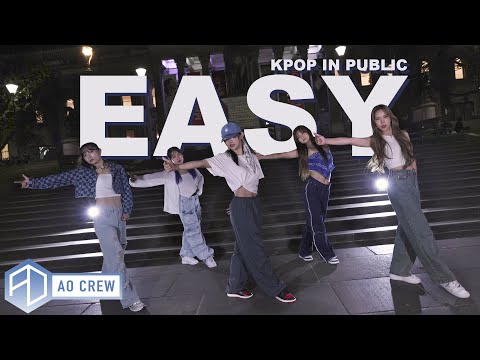 KPOP IN PUBLIC LE SSERAFIM (르세라핌) 'EASY' Dance Cover [AO CREW - Australia] ONE SHOT vers.