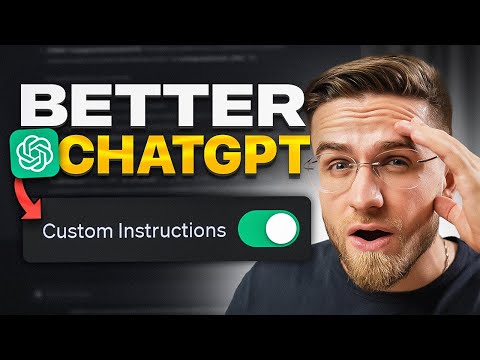 I Discovered The Ultimate ChatGPT Prompt Formula (Custom Instructions Explained)