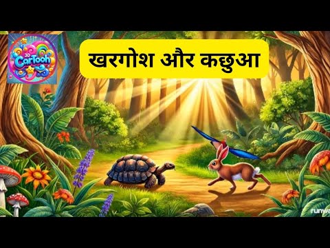 खरगोश और कछुआ | Rabbit And TortoiseRace |Hindi Kahaniya Kids | Hindi Stories | Latest Story For Kids