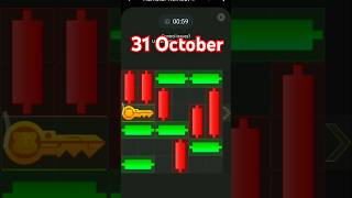 Hamster Kombat Mini Game Puzzle 31 October Today