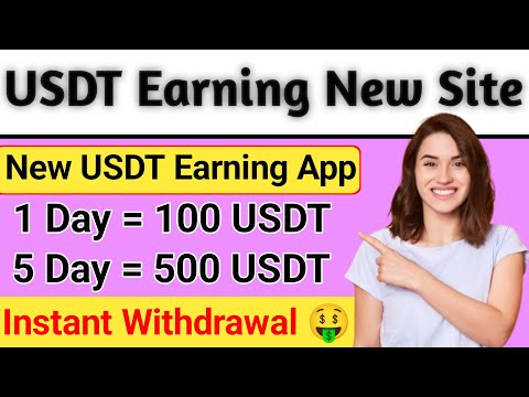 The latest USDT earning website | Send $40 instant cash withdrawal 2023 perfect USDT mining Site