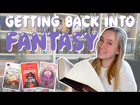 Reading only Fantasy Books for a Week | Spoiler free reading vlog 📚💕