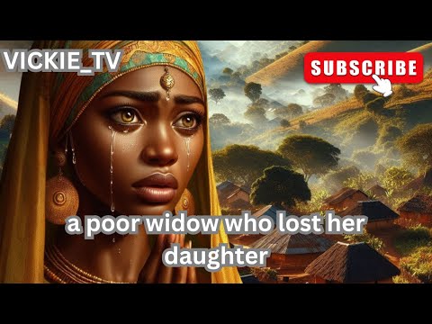 A Poor Widow who lost her daughter-#africanfolktales #stories #folktales