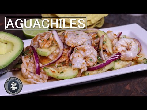 Aguachiles a la Diabla - Spicy Shrimp - Mexican Food