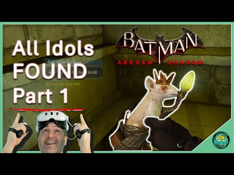 All Gotham Rat Idols Found in Batman: Arkham Shadow. Rat Statues Walkthrough Guide - Meta Quest 3/3S