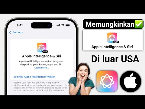 Cara Mengaktifkan AI di iPhone | Apple Intelligence & Siri | iOS 18.1 dan lebih baru