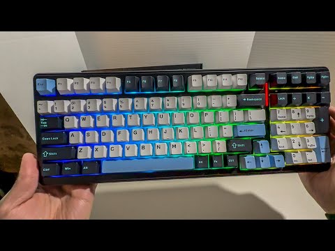 AULA F99 Wireless Mechanical Keyboard (SOUND & REVIEW)