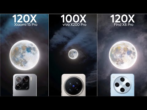 Xiaomi 15 Pro vs Vivo X200 Pro vs Oppo Find X8 Pro Live Zoom Test Comparison