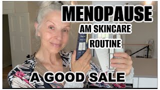 MENOPAUSE MORNING SKINCARE  | NOT GONNA GIVE UP | THE BEST MASCARA | #loveyourage