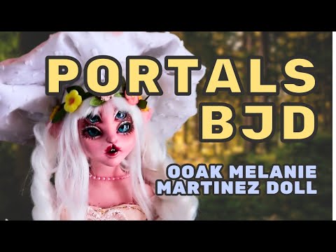 Melanie Martinez- Portals Album custom OOAK Doll | Zora's Dolls BJD Collab