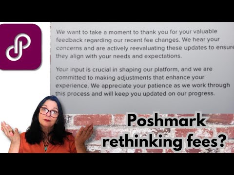 Poshmark new fee change update. 2 weeks. Reevaluating fee structure?