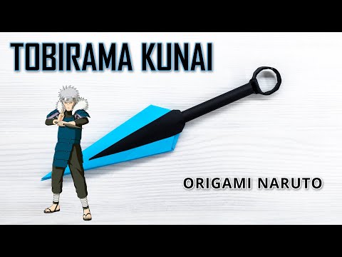 DIY Tobirama Kunai from Naruto - Craft Weapon Out of Paper