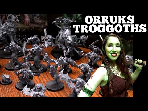 NEW Orruks & Trugg the Troggoth King Assembled! Warhammer Age of Sigmar