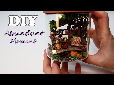 DIY Miniature Dollhouse Kit l Abundant Moment l 풍요로운 순간 l미니어처 miniature 쉽게 만들기