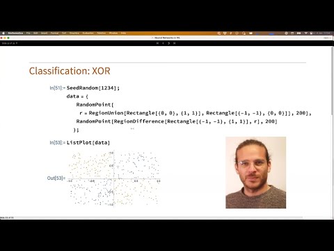 The Wolfram Neural Net Framework: XOR Classification