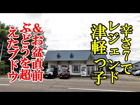 辛さ７越でレジェンド！津軽っ子 ラーメン食事処＆お盆直前！ぶどうを超えたブドウ【青森県五所川原市】